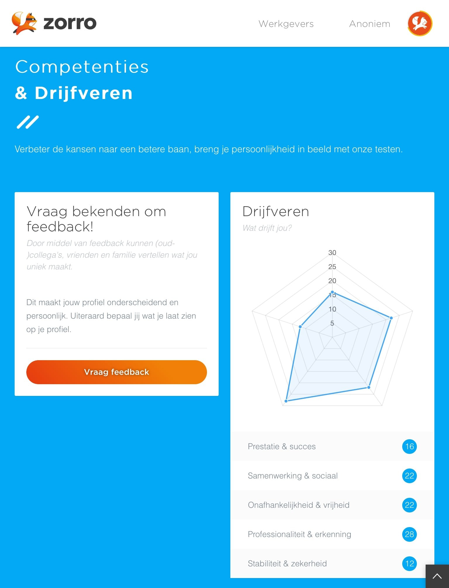 De toekomst: ambities & drijfveren